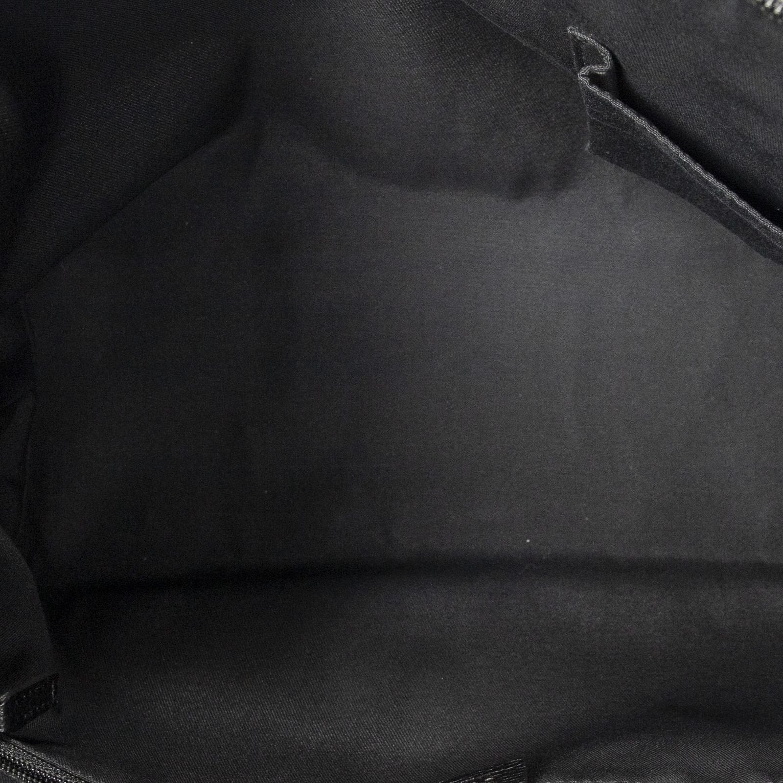 Gucci Abbey Zip Tote Black GG Denim Canvas