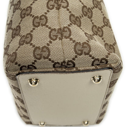 Gucci Small Eclipse Shopping Beige Ivory GG Canvas