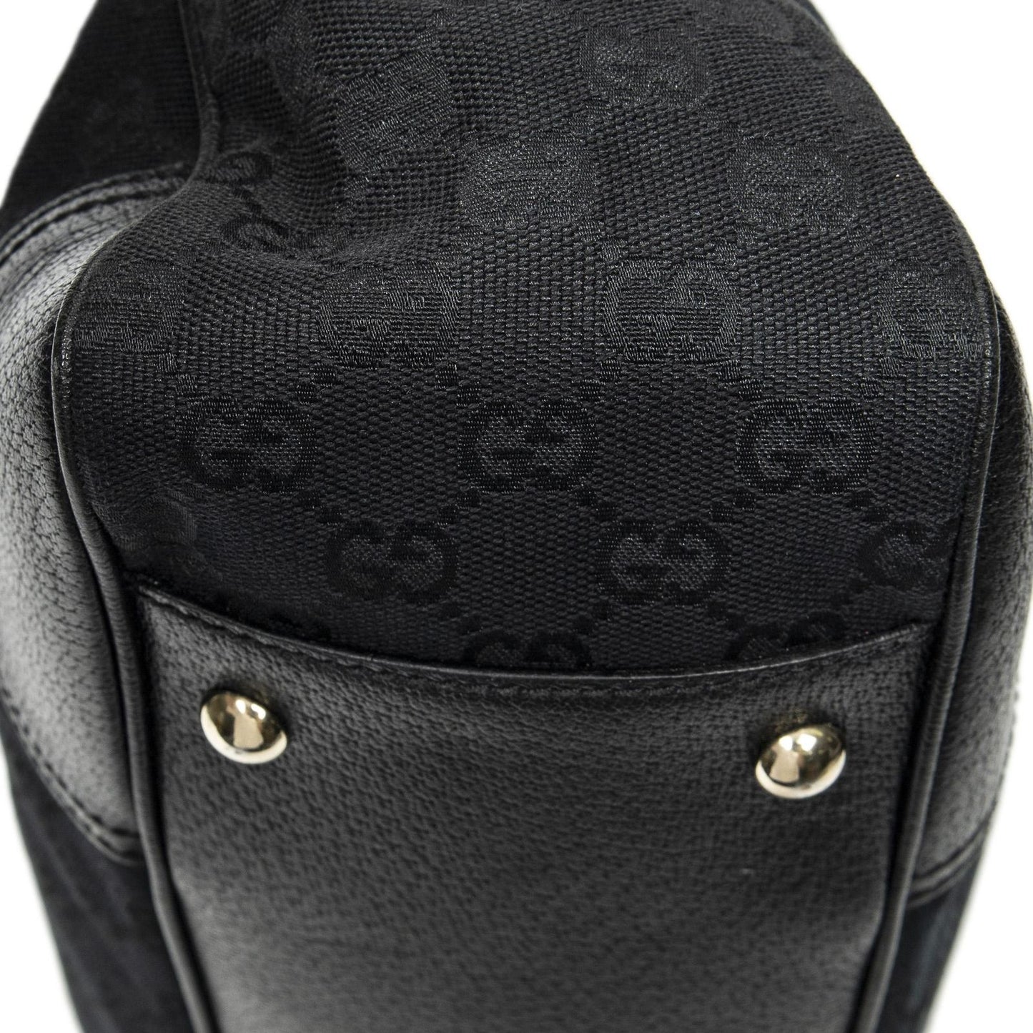 Gucci Princi Tote Black GG Canvas