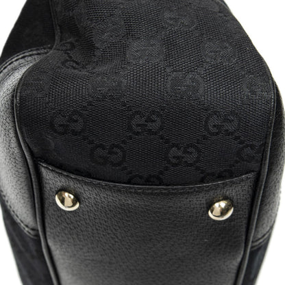 Gucci Princi Tote Black GG Canvas