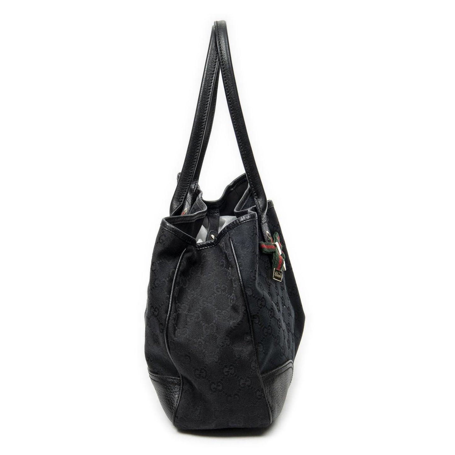 Gucci Princi Tote Black GG Canvas