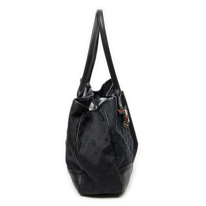 Gucci Princi Tote Black GG Canvas