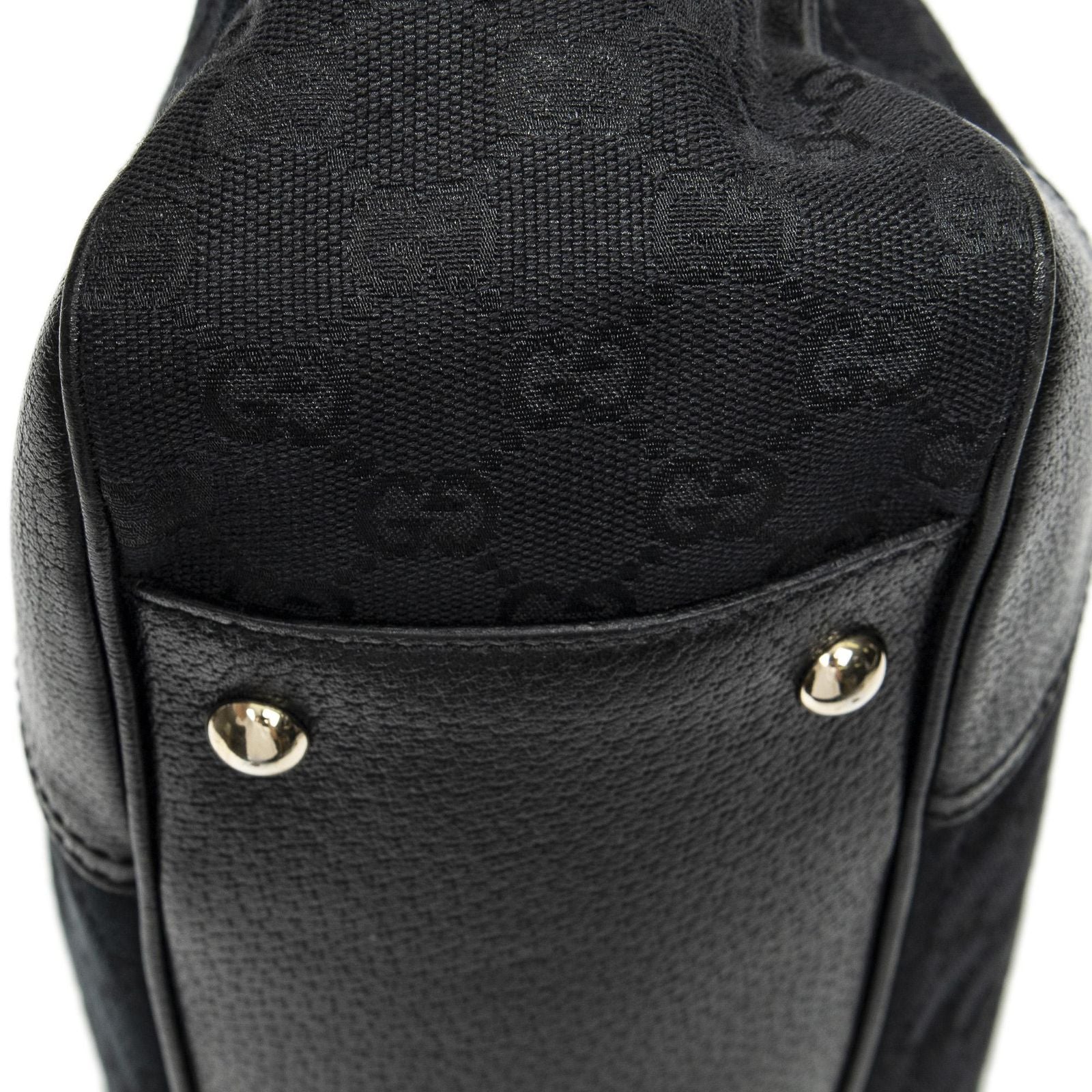 Gucci Princi Tote Black GG Canvas