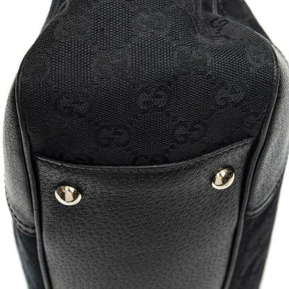 Gucci Princi Tote Black GG Canvas