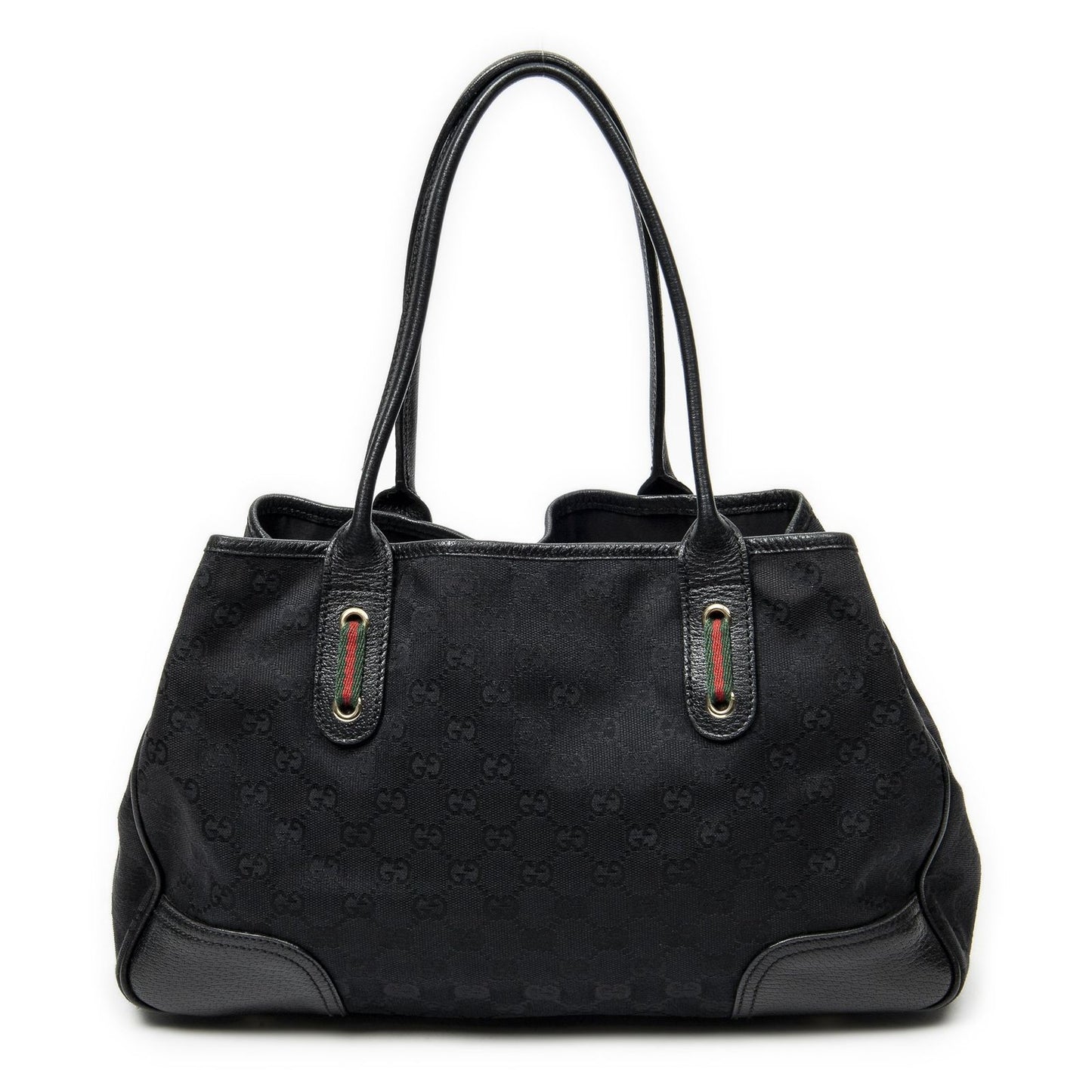 Gucci Princi Tote Black GG Canvas