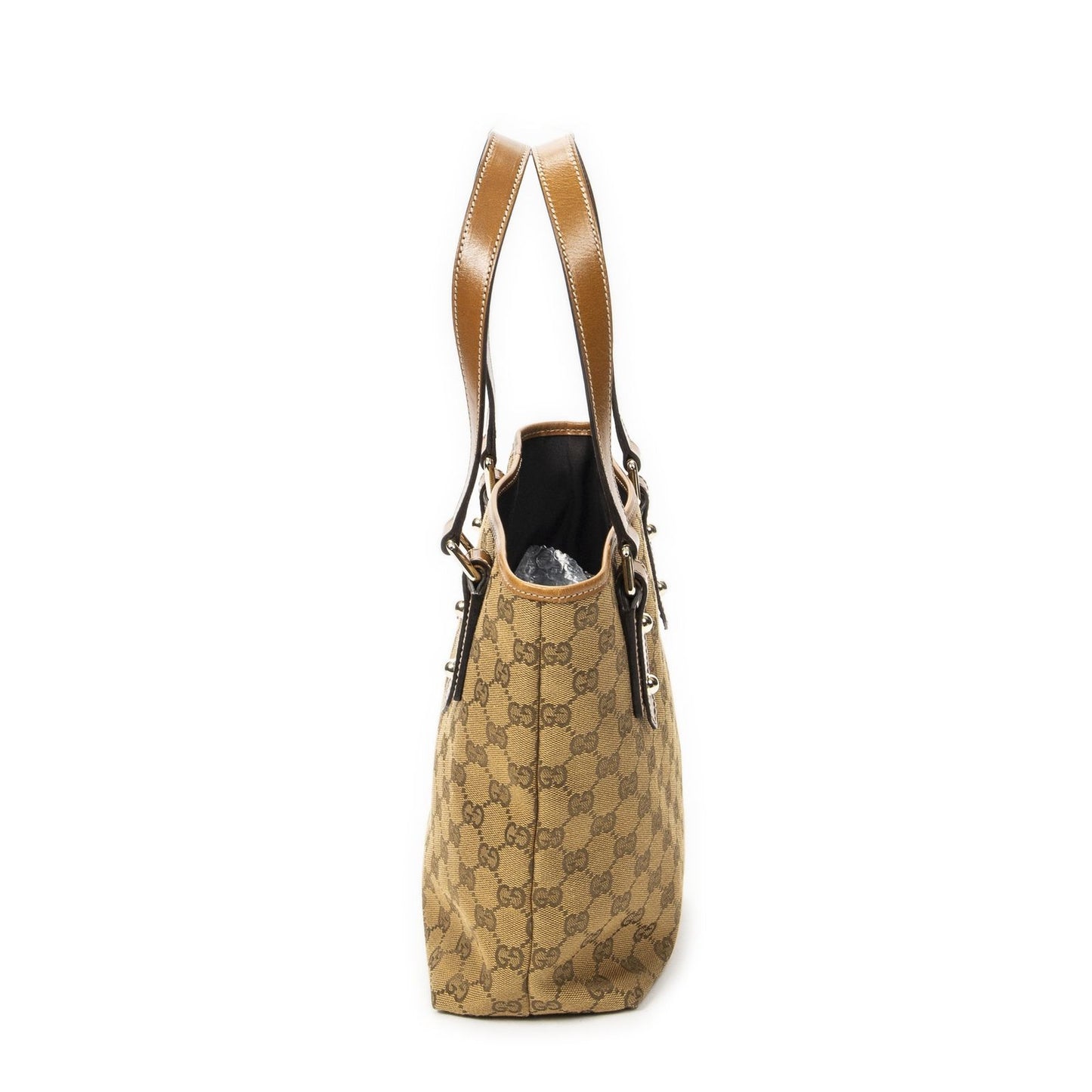 Gucci Small Tall Tote Tan GG Canvas