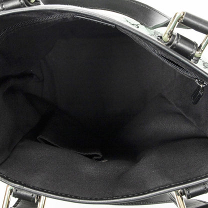Gucci Small Tall Tote Green Black GG Canvas