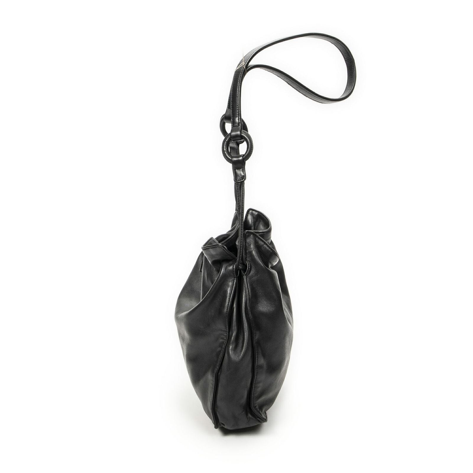Loewe Small Tassel Flamenco Black Calfskin Leather