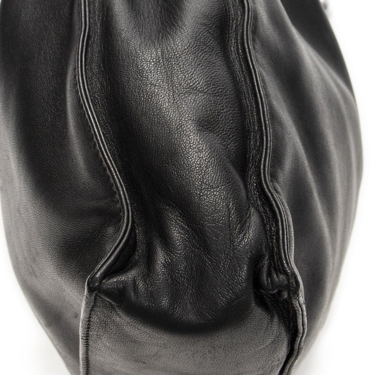 Loewe Small Tassel Flamenco Black Calfskin Leather