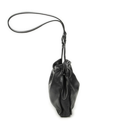 Loewe Small Tassel Flamenco Black Calfskin Leather
