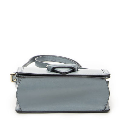 Loewe Small Barcelona Light Blue Calfskin Leather Messenger Bag