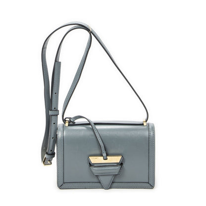 Loewe Small Barcelona Light Blue Calfskin Leather Messenger Bag