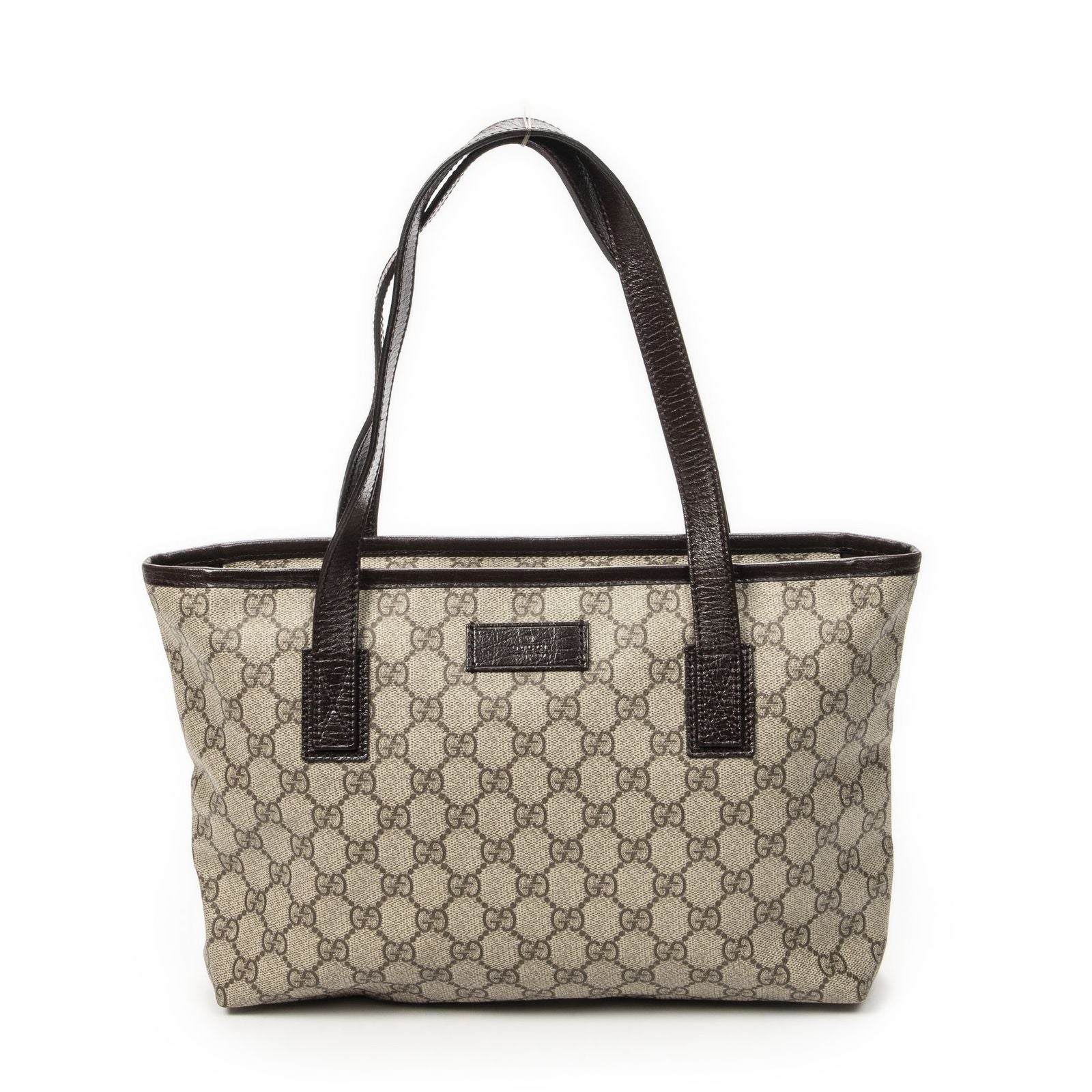 Gucci Small Joint Beige Brown Supreme Canvas