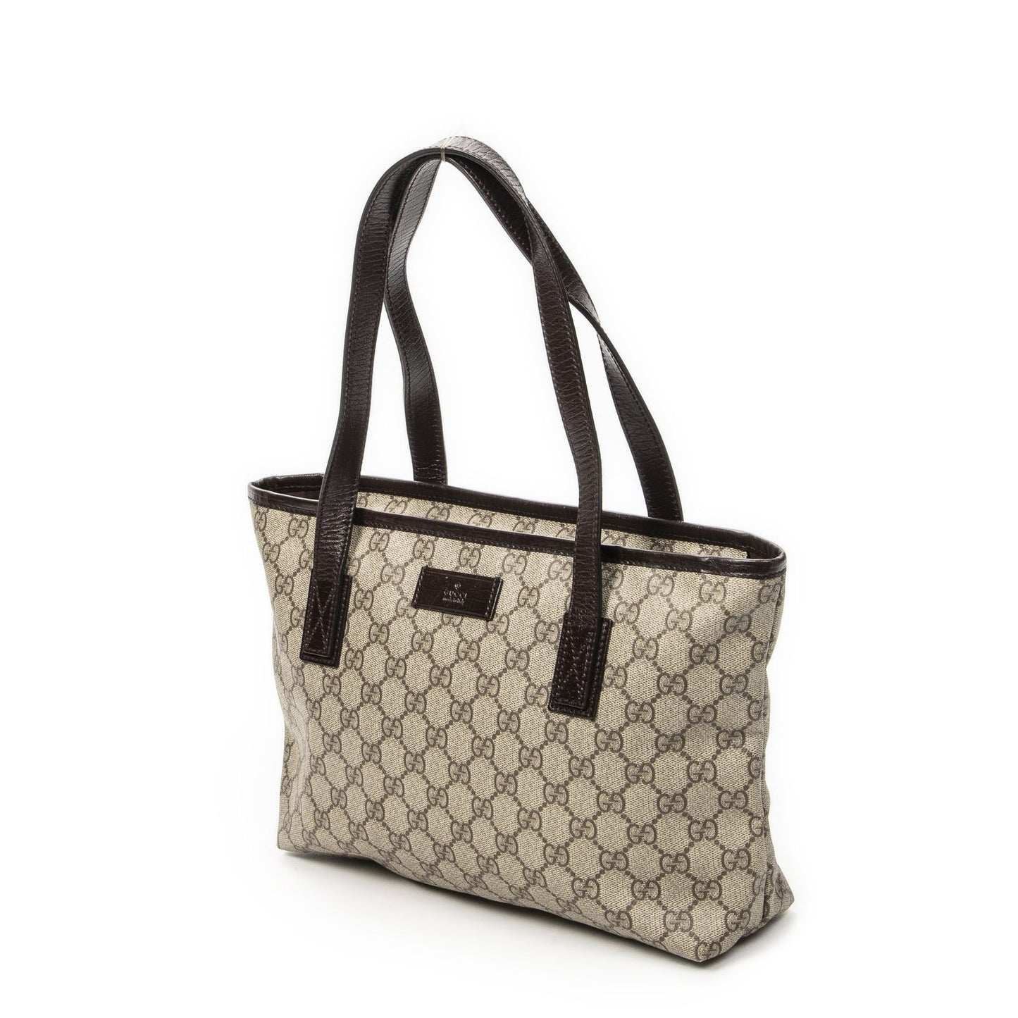 Gucci Small Joint Beige Brown Supreme Canvas