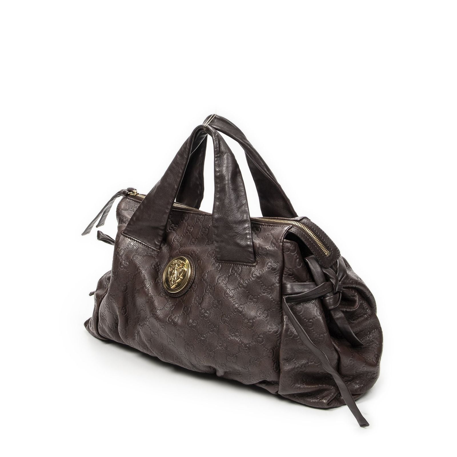 Gucci Hysteria Tortod Brown Guccissima Messenger Bag