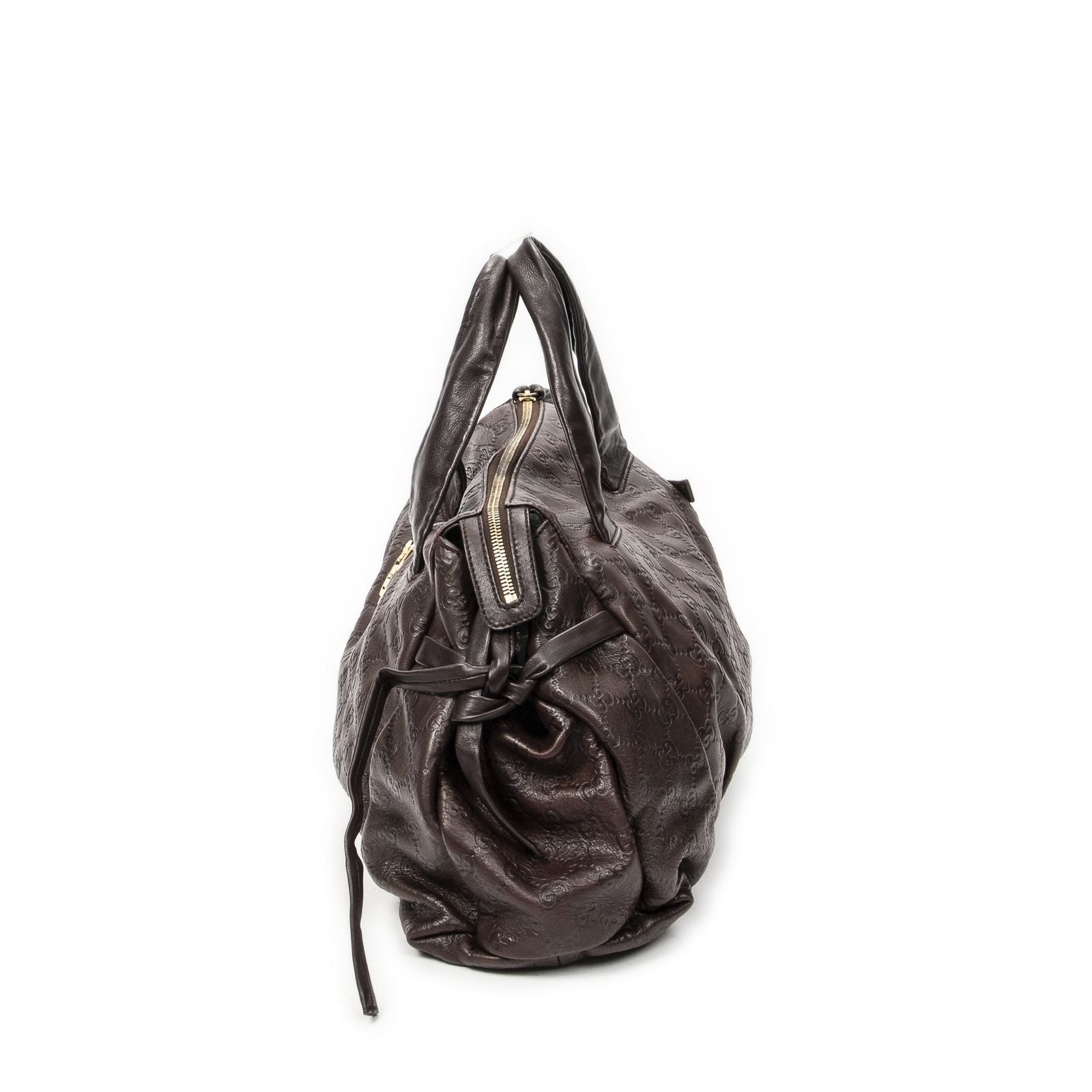 Gucci Hysteria Tortod Brown Guccissima Messenger Bag