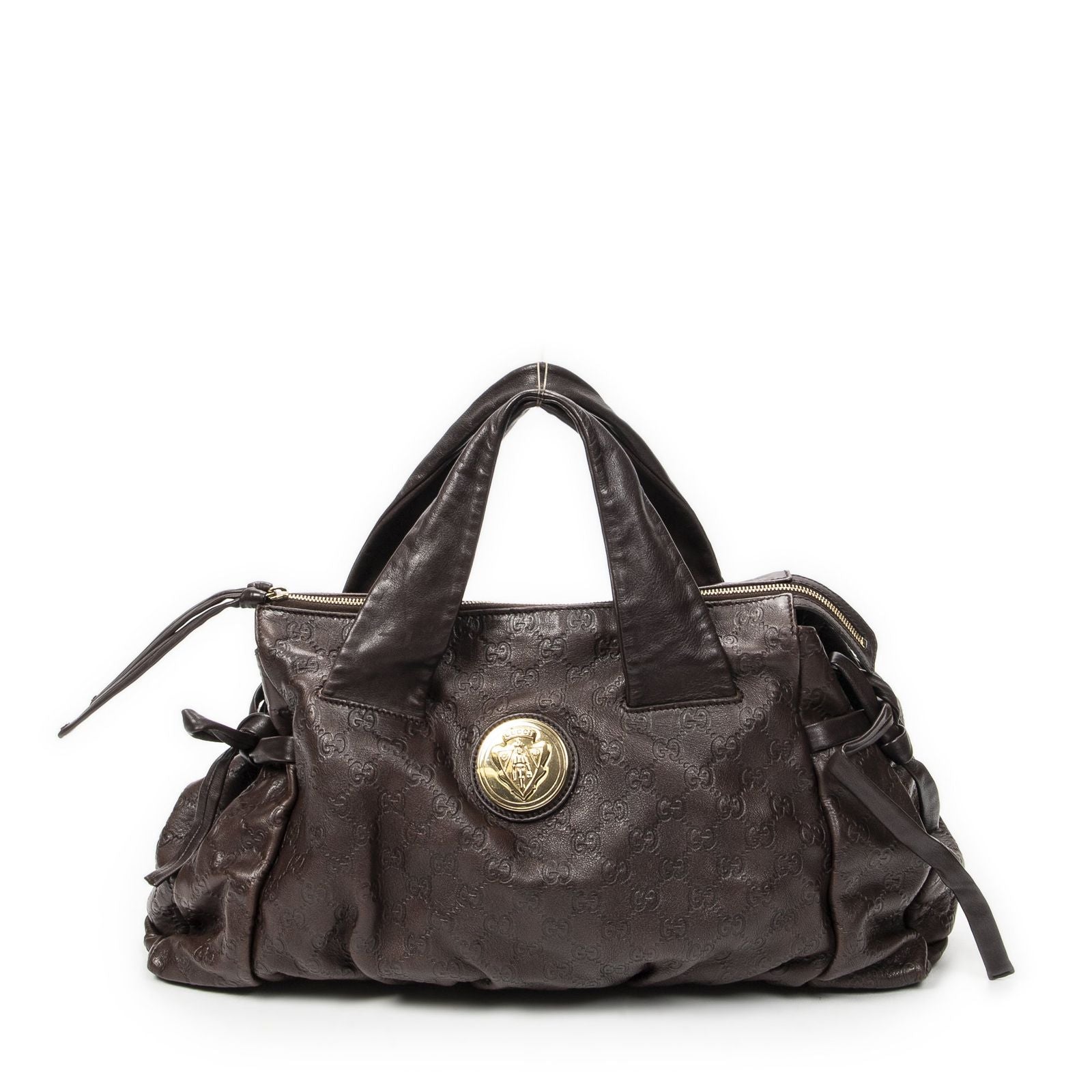 Gucci Hysteria Tortod Brown Guccissima Messenger Bag