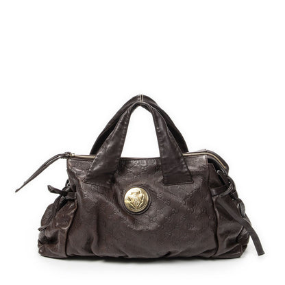 Gucci Hysteria Tortod Brown Guccissima Messenger Bag