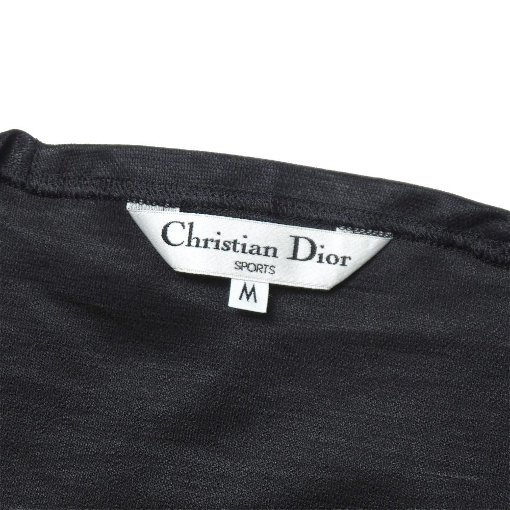 Dior Vintage Short Sleeve T-Shirt M Total Linen Top