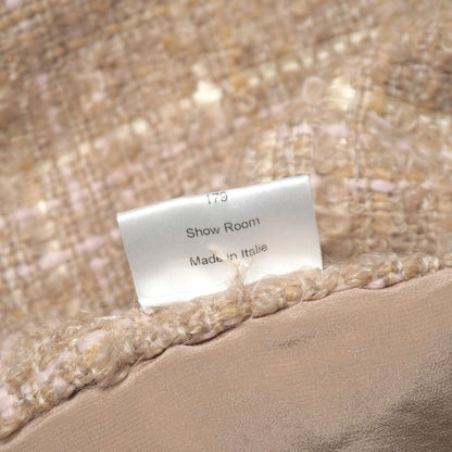 Dior Mini Skirt Tweed Plaid Pattern