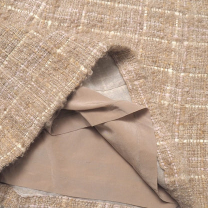 Dior Mini Skirt Tweed Plaid Pattern