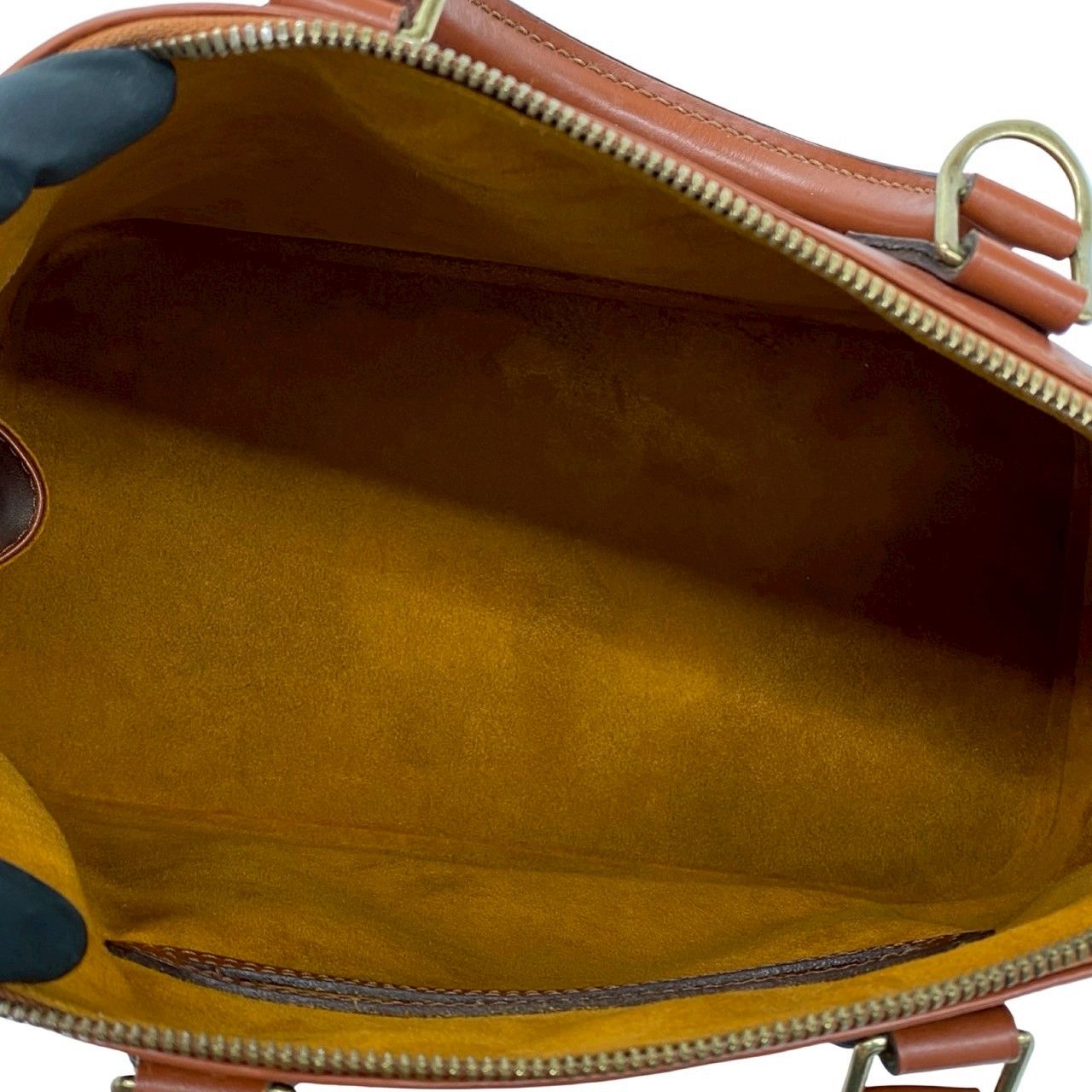 Louis Vuitton Vintage Alma Epi Leather Boston Bag Kenya Brown