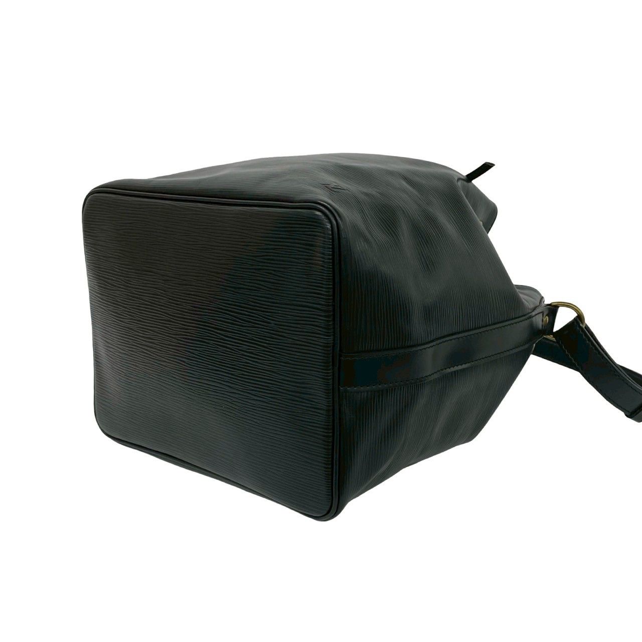 Louis Vuitton Vintage Petite Noir Epi Leather Shoulder Bag