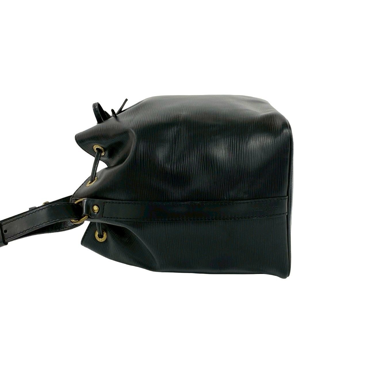 Louis Vuitton Vintage Petite Noir Epi Leather Shoulder Bag