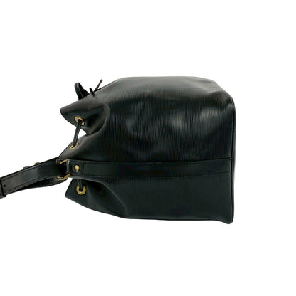 Louis Vuitton Vintage Petite Noir Epi Leather Shoulder Bag