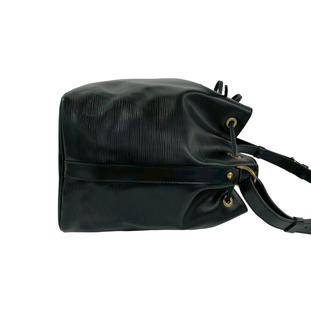 Louis Vuitton Vintage Petite Noir Epi Leather Shoulder Bag