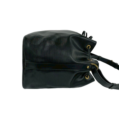 Louis Vuitton Vintage Petite Noir Epi Leather Shoulder Bag