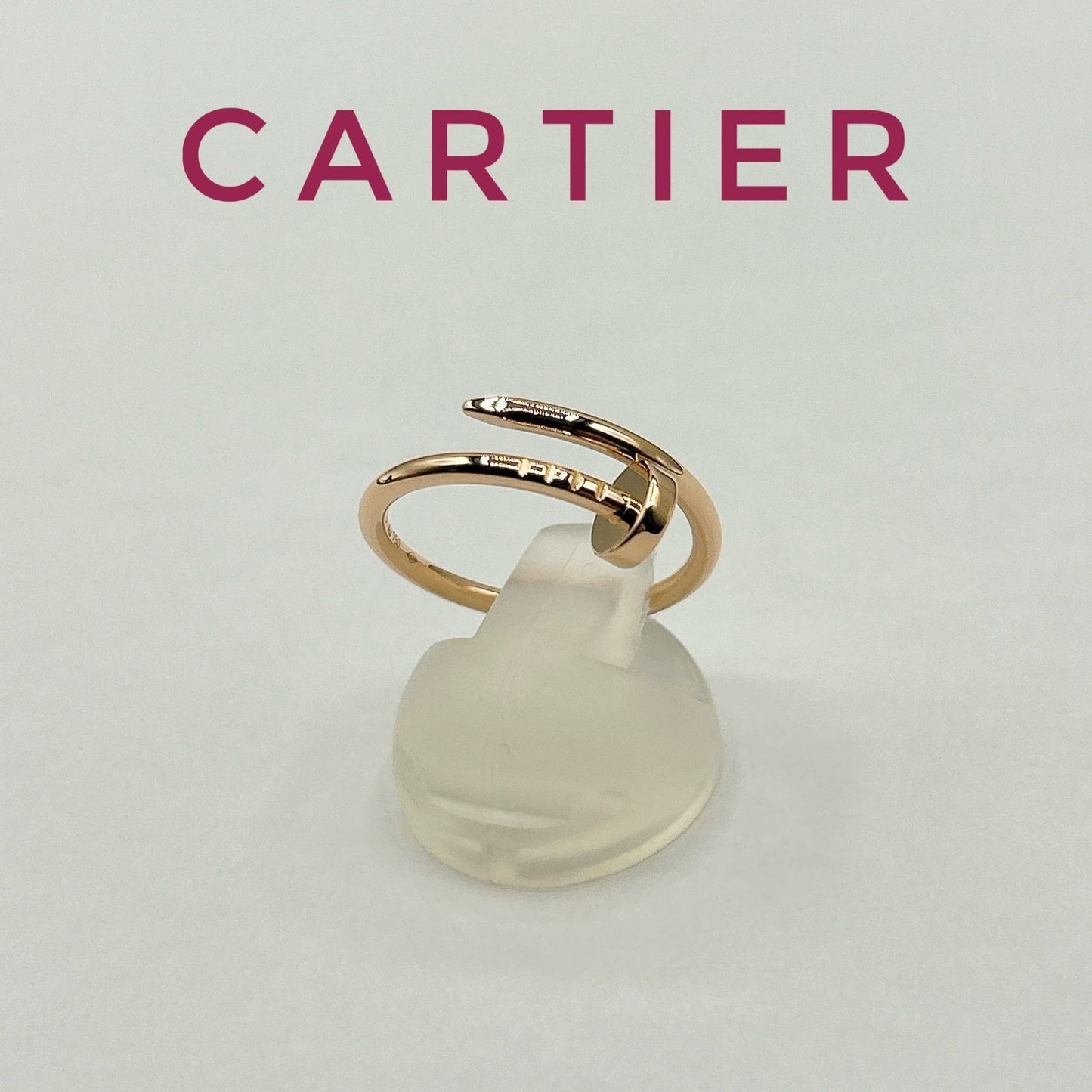 Cartier Juste Un Clou Pink Gold Ring