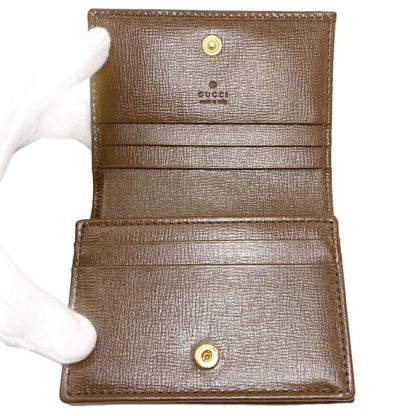 Gucci Horsebit Bifold Wallet Leather