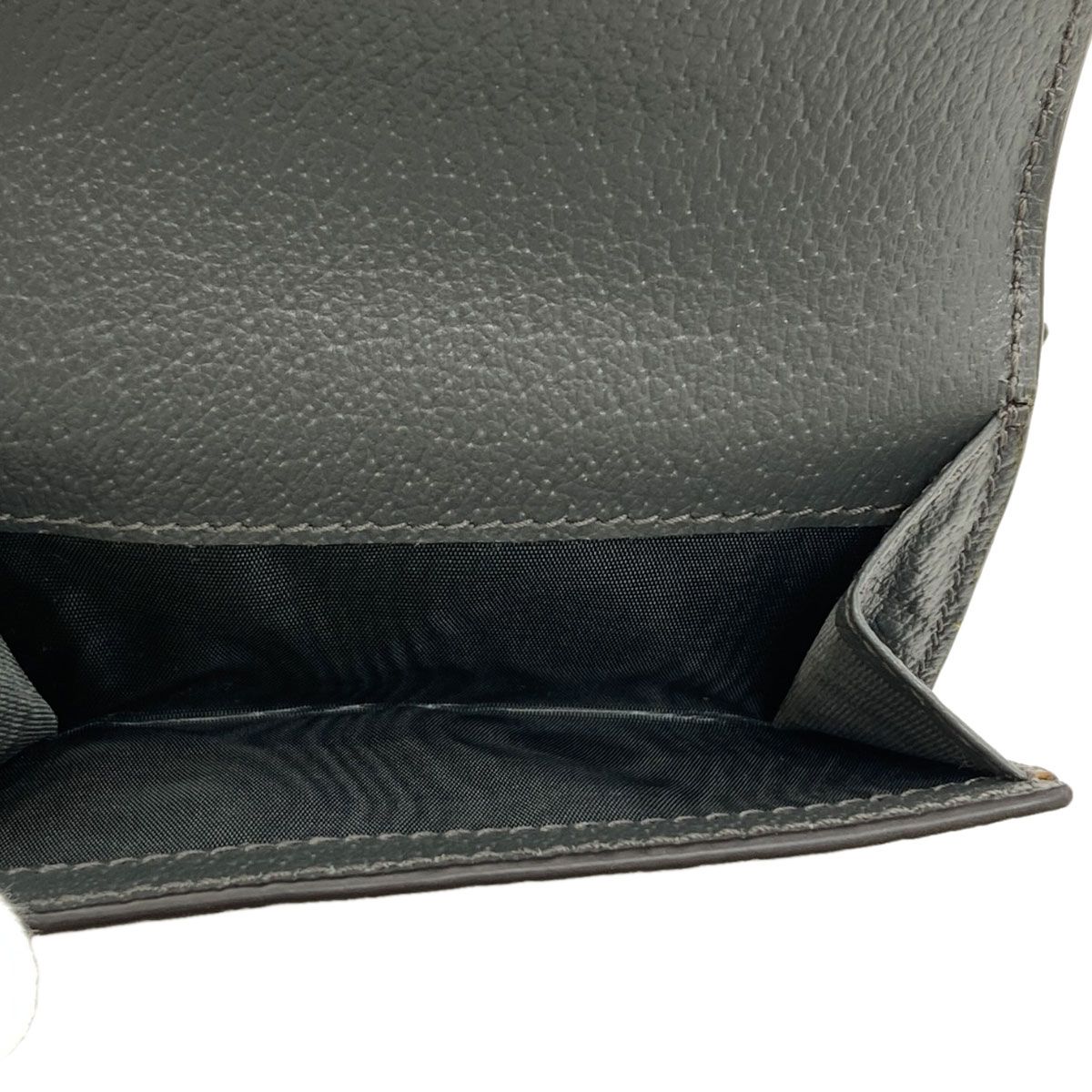 Gucci Double Trifold Wallet Bifold Leather
