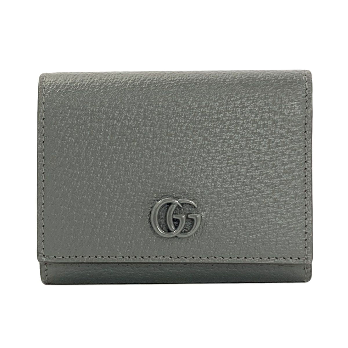 Gucci Double Trifold Wallet Bifold Leather