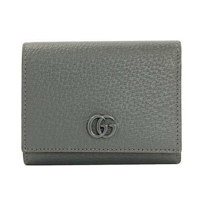 Gucci Double Trifold Wallet Bifold Leather