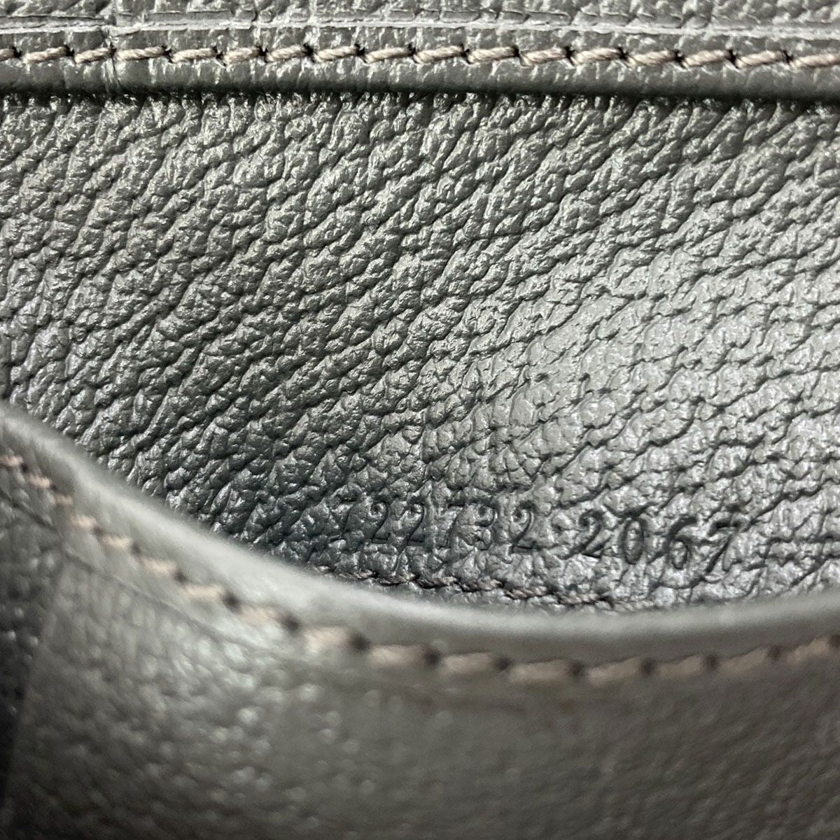 Gucci Double Trifold Wallet Bifold Leather