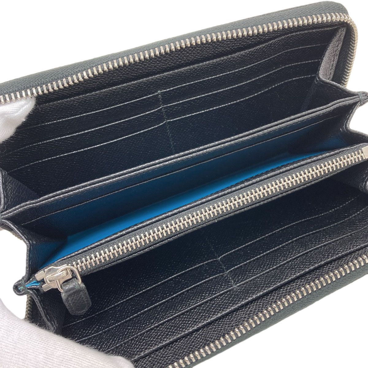 Bvlgari Wallet Leather Wallets Black
