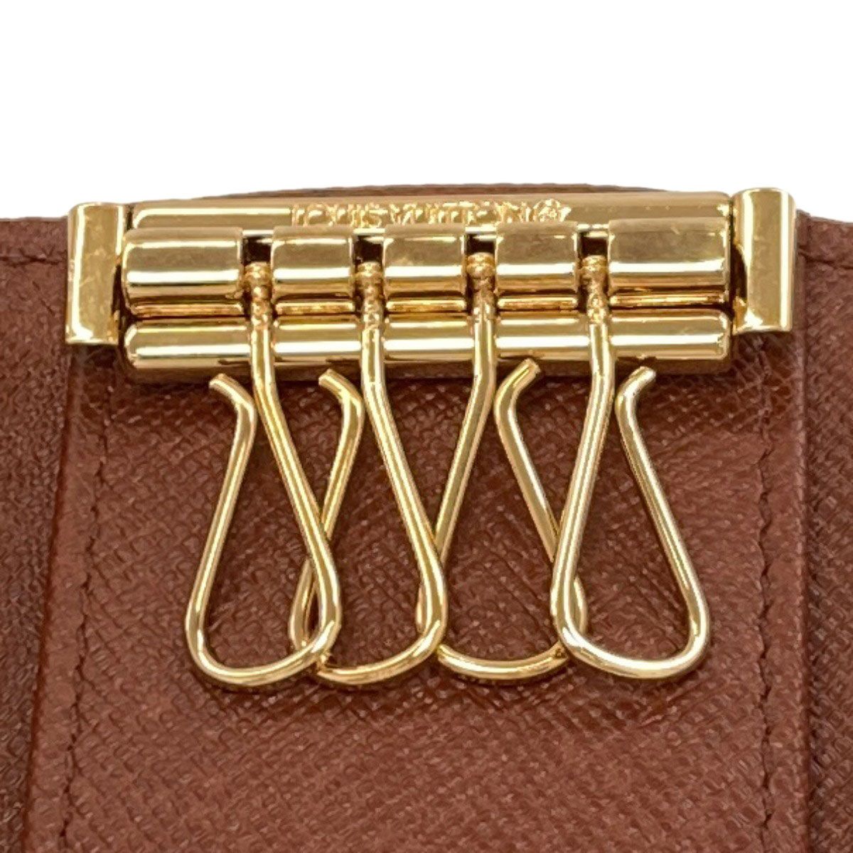 Louis Vuitton Multicles 4 Key Case Monogram Canvas Key Holder