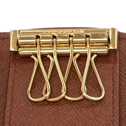 Louis Vuitton Multicles 4 Key Case Monogram Canvas Key Holder