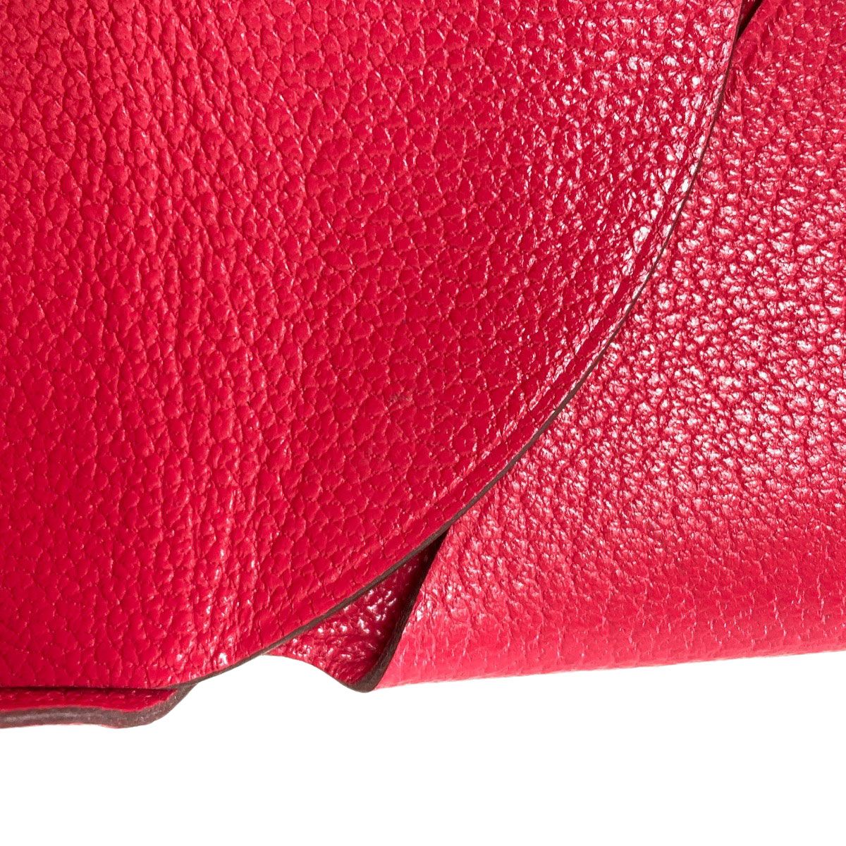 Hermes Calvi Duo Rose Silver Card Case Chevre Sham Kira