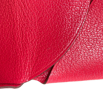Hermes Calvi Duo Rose Silver Card Case Chevre Sham Kira