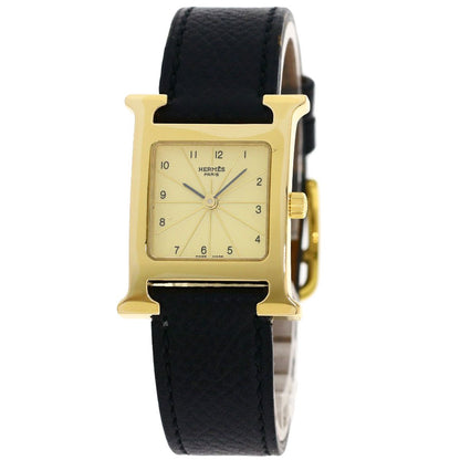 Hermes Watch Wristwatch Leather