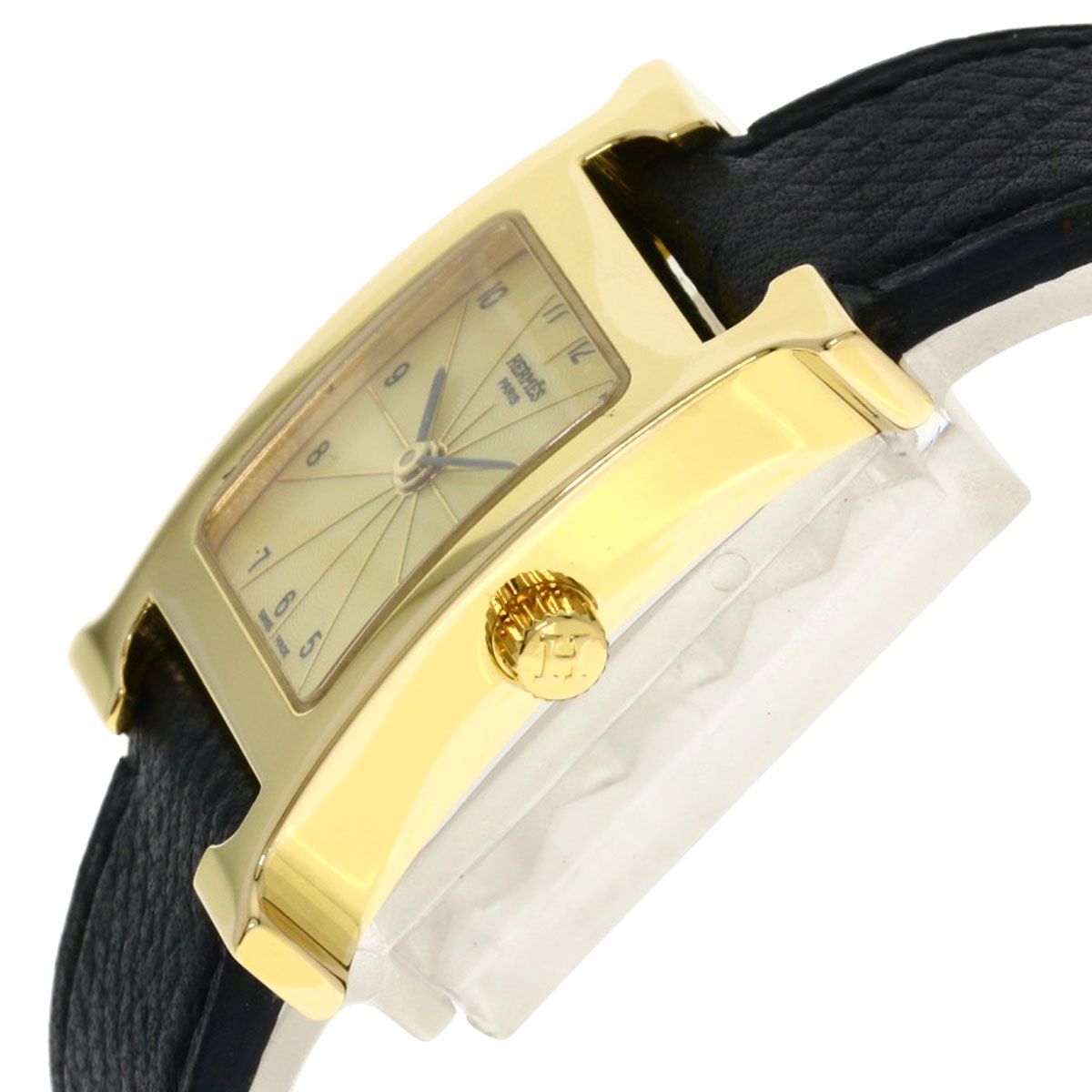 Hermes Watch Wristwatch Leather