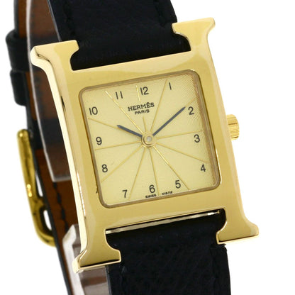 Hermes Watch Wristwatch Leather