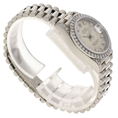 Rolex Datejust Diamond Watch 18k White Gold