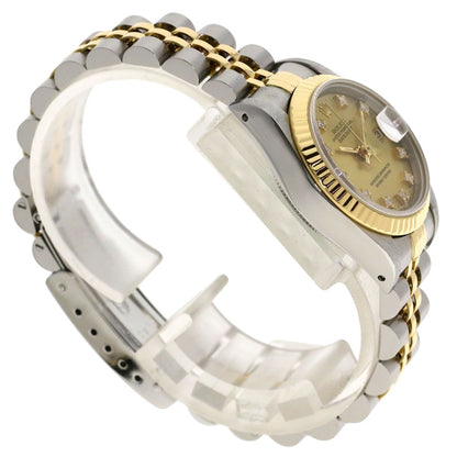 Rolex Datejust Diamond Watch SS Yellow Gold 18k