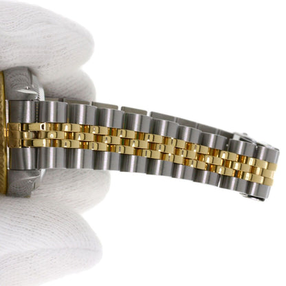Rolex Datejust Diamond Watch SS Yellow Gold 18k