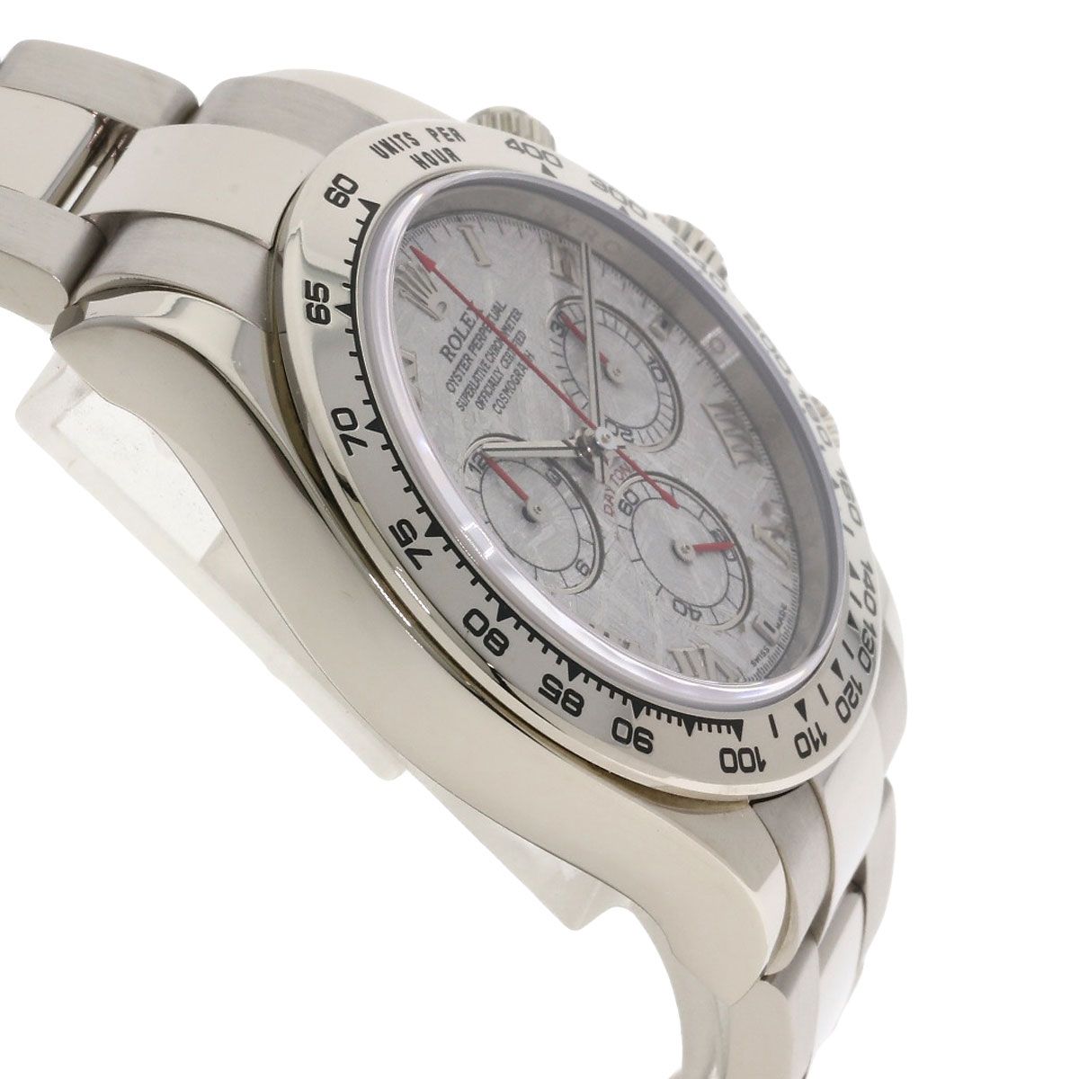 Rolex Cosmograph Daytona Meteorite Watch 18k White Gold