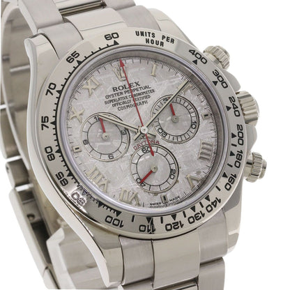 Rolex Cosmograph Daytona Meteorite Watch 18k White Gold